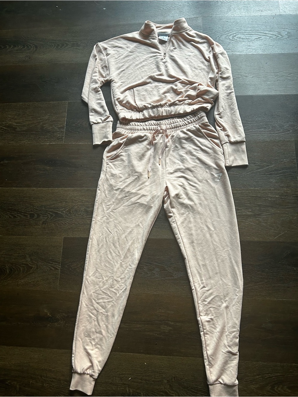 Gymshark Blush Pink Two-Piece Lounge Set